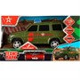 Модель PATRIOTBLACK-15PLARR-GN UAZ ПАТРИОТ АРМИЯ РОССИИ 15,5 см, 2 кн,ин, зеленый Технопарк - фото 69896801