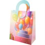 Пакет 34х21х10см с вырубной ручкой Торт с возд.шарами 141V-964 - фото 69897802