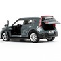 Модель SOUL-12-DGR KIA soul длина 12 см, двери, багаж., инерц, темно-серый Технопарк в кор. - фото 69898075