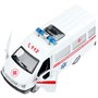 Модель GAZ3221VAN-12AMB-WH-WOD ГАЗ -3221 Газель 12,2 см, Скорая Технопарк в кор. - фото 69898909