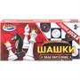 Шашки магнитные коробка 20*8*3 см ИГРАЕМ ВМЕСТЕ D947-H37096-R - фото 69898922
