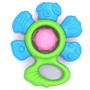 Погремушка Цветочек сине-зеленый в пак.с хэдером 577/1 /20/ - фото 69899540