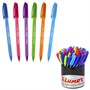Ручка шариковая Luxor InkGlide 100 Icy синяя 0,7мм трехгранная 16702/12 Bx 286863 - фото 69900821