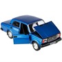 Модель VAZ-2107-B LADA 2107, 17 см,инер.синий Технопарк  в коробке - фото 69901173