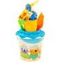Песочный набор Три кота.Мир приключений №6:Ведро с наклейкой,ситечко Солнышко,лопатка №5,грабельки №5,лейка №10 91628 - фото 69901534