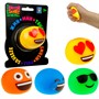 Игрушка Крутой замес шар смайлики 6см, 4 вида. в асс. 1Toy Т23003 - фото 69901866