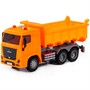 Автомобиль самосвал МАЗ инерционный со светом и звуком оранжевый в кор. 67262 П-Е /8/ - фото 69902658