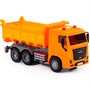 Автомобиль самосвал МАЗ инерционный со светом и звуком оранжевый в кор. 67262 П-Е /8/ - фото 69902662