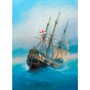 Набор для творчества Роспись по холсту 22х30 см Английский корабль после бури Х-4041 - фото 69903779