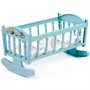 Кроватка-качалка сб. для кукол №4 дымчато-голубая 24033 - фото 69904967