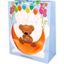 Пакет 32х26х12 см с прозрачным окошком Медведь 141V-961 - фото 69905990
