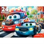 Пазл 24 Макси Городские машинки-помощники УК24-0209 - фото 69906138