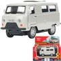 Модель UAZ452-11-SR Уаз-452 "буханка" 10,5 см, дв, инерц, серебристый Технопарк  в кор. - фото 69906263