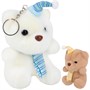 Брелок Мишка 10 см FG250327036C цвет в ассортименте - фото 69906367