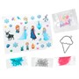 Набор для творчества Для создания украшений из эпоксидной смолы мороженое,Снежная принцесса MultiArt EPOXBAG-128724-FR - фото 69906783