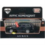 Модель KOMENDANT-143SL-BK Аурус Комендант 12,5 см, двери, багаж, инерц, черный Технопарк  в коробке - фото 69907427