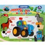 Каталка-сортер 30+ песен, сказок и загадок. СИНИЙ ТРАКТОР в кор. Умка HT1262-R-WOD - фото 69908402