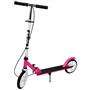 Самокат двухколесный розовый колеса 200 мм 141V-1127 - фото 69908560