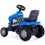 Каталка трактор с педалями Turbo синяя 84620 П-Е /1/ - фото 69909649