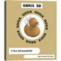 Конструктор Картонный 3D QBRIX Утка органайзер 20022 - фото 69910269