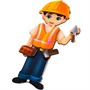 Деревянный Конструктор на липучках: Профессия Строитель ОА-00000430 /Арбо/ - фото 69910285