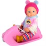 Пупс Yala Baby YL2440F-C 40 см Зимние забавы с аксесс. в кор. - фото 69910317