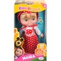 Кукла Карапуз 83033-N25 Маша и Медведь Маша 25 см озвуч, горох - фото 69910595