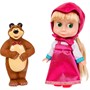 Кукла Карапуз 83034S25 Маша и Медведь маша 25см, озвуч, медведь - фото 69911147