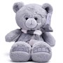Медведь Френки, с шарфом, серый, 25 см МФренки/25/79-3 - фото 69911539