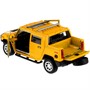 Модель HUM2PICKUP-12-YE HUMMER H2 PICKUP желтый Технопарк в коробке - фото 69912107