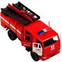 Модель KAM43502-15FIR-RD KAMAZ 43502 ПОЖАРНАЯ АЦ Технопарк в коробке - фото 69912384