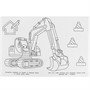 Раскраска 9785506091936 Строительная техника - фото 69912504