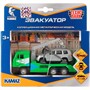 Модель SB-17-24-R-WB Камаз звакуатор+Toyota Land Cruiser 7,5см Технопарк  в коробке - фото 69912911