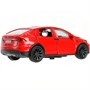 Модель MODELX-12-RD tesla model x plaid 12 см, двери, красн Технопарк  в кор. - фото 69912961