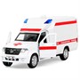 Модель PROFI-14SLAMB-WH свет-звук уаз профи скорая 14 см, двери, инерц, белый Технопарк в кор. - фото 69913101