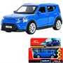Модель SOUL-12-BU KIA soul длина 12 см, двери, багаж., инерц, синий Технопарк в кор. - фото 69913105
