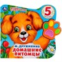 Книга Умка 9785506028635 Домашние питомцы.М.Дружинина.Говорящая лапка 5 песен - фото 69913786