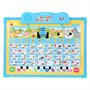 Доска для рисования Двусторонняя Синий Трактор 2в1. Азбука,350 стихов,песен KH170002-WHB209 - фото 69914740