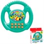 Руль музыкальный Веселые гонки бирюзовый 4630027292568 - фото 69915287