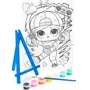 Набор для творчества Раскраска по номерам 17*23 см Лол МУЛЬТИ АРТ CANV17X23-128628 - фото 69915940