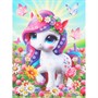 Набор для творчества Аппликация 3 в 1 Эва стразы Единорог МУЛЬТИ АРТ UNIAPP-130402 - фото 69915990