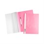 Папка скоросшиватель А4 розовая 04312 Hatber - фото 69916403