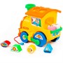 Каталка Занимательный паровоз в сетке 6189 /П-Е/12/ - фото 69916423