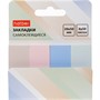 Закладки -MIX- PASTEL прямоугольные Самоклеящ. бумага 20х50мм 4 цв. 50л 090309 - фото 69916908