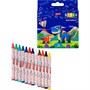 Восковые мелки 12 цв. Счастливый дракоша ШМ-4520 - фото 69917317