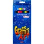 Карандаши цветные 12 цв. Граффтити КЦ-2627 - фото 69917609