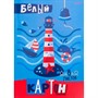 Картон белый 8 л. Маяк и море 08-8080 - фото 69917757