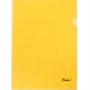 Папка-уголок А4ф 180мкм Желтая 040033 - фото 69917838