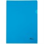 Папка-уголок А4ф 180мкм Синяя 040030 - фото 69917866