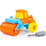 Конструктор-транспорт Дорожный каток 18 эл. в пак 77776 П-Е /12/ - фото 69920230
